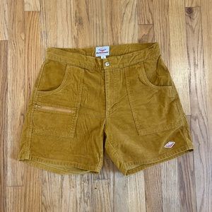 Battenwear Corduroy Local Shorts Gold - Size Small